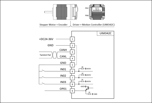 UIM342C Socket Style Wiring
