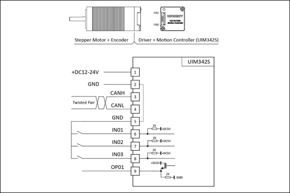UIM342SA Wiring Diagram